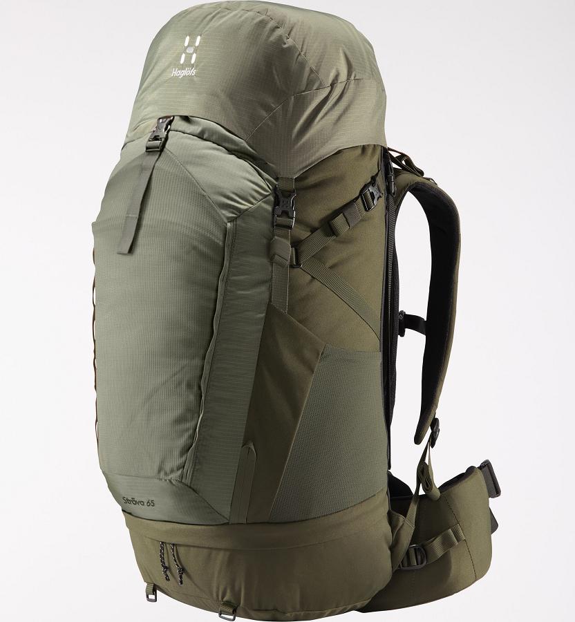 Haglöfs Mens Ströva 65 Hiking Backpack Green/Navy New Zealand 28451QMVI